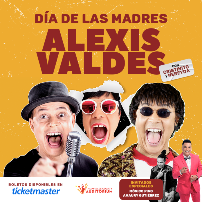 Alexis Valdés se presentará en el Miami Dade County Auditorium el Día de las Madres